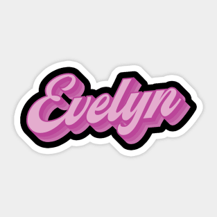 Evelyn Sticker